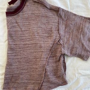 FREE PEOPLE Cropped Tee Shirt